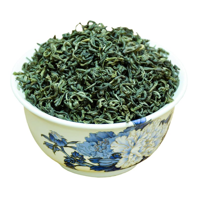 2025新茶云南梁河回龙茶明前茶一芽二叶炒青特级绿茶散装高香耐泡