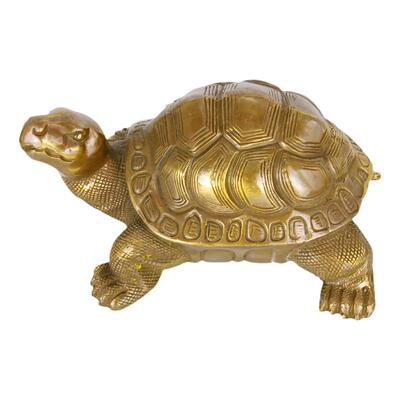 黄铜乌龟摆件仿古长寿龟金钱龟