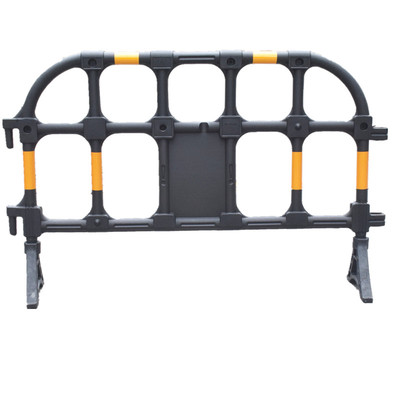 胶马护栏黑色施工道路交通隔离墩