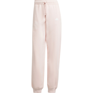 Adidas/阿迪达斯官方正品新款女士加绒宽松运动针织束脚裤IY1472