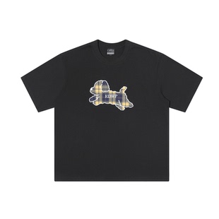 【Endweep官方店】小狗贴布绣短袖T恤夏季男女宽松百搭情侣上衣