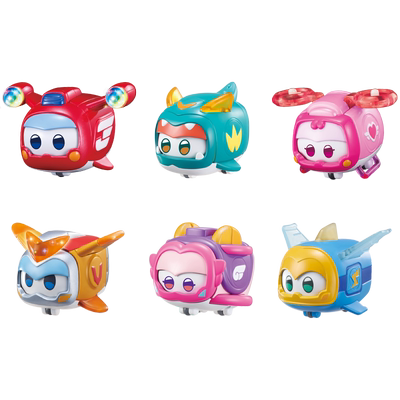 超级飞侠乐迪小青雪儿变形机器人