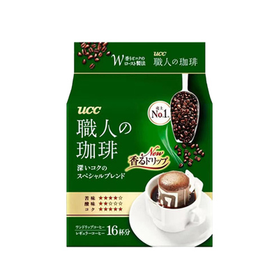 日本ucc职人挂耳咖啡黑咖啡