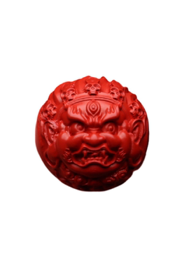 天然正品朱砂红砂大黑天顶腰珠隔珠背云金刚星月菩提手串文玩配饰