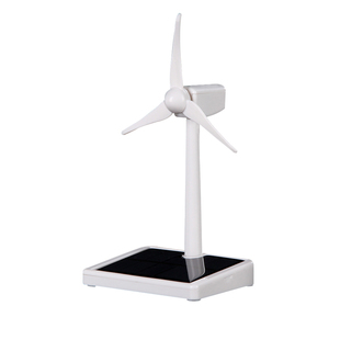 汽车摆件太阳能风车模型儿童玩具车载内室创意装饰用品科学实验