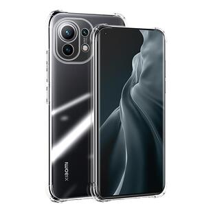 适用小米11手机壳11pro小米11Ultra透明小米11青春版硅胶软壳四角气囊全包镜头保护套男士女生新款加厚外壳