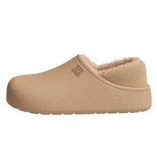 防水棉拖鞋女款冬季2025新款室内家居厚底防滑加毛绒棉鞋女士外穿