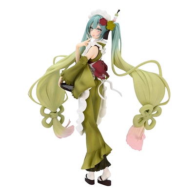 正版Furyu初音未来抹茶芭菲手办