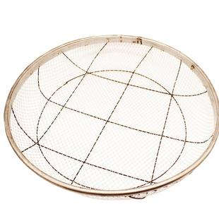 筛子筛网园艺筛土大筛子沙子石头过滤筛圆形铁丝分样筛子家用工业