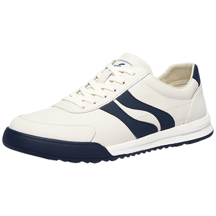 森达板鞋秋新商场同款小白鞋潮流百搭头层牛皮休闲德训鞋2AW01CM5