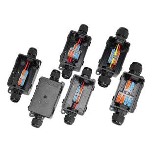 户外防水盒卡扣式接线端子分线盒电缆连接器路灯防雨可地埋泡水