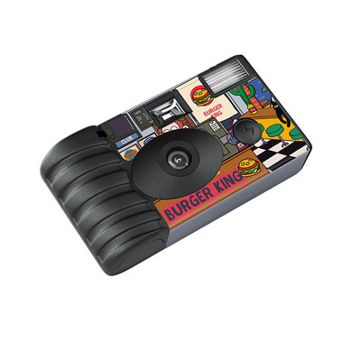 原创插画一次性胶片相机