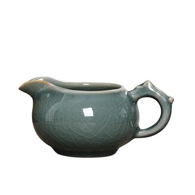 哥窑冰心家用可养公道杯
