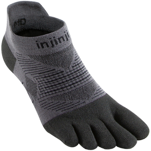 injinji跑步五指袜短筒常规厚度专业马拉松运动男COOLMAX速干袜夏
