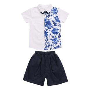 新款儿童团体朗诵演出服毕业服大合唱服装男女童青花瓷古筝表演服