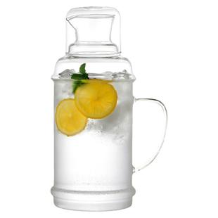 玻璃冷水壶耐高温加厚新款高硼硅大容量家用客厅储凉白开水壶套装