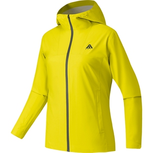 安踏户外硬壳冲锋衣女款单层轻量化登山服防风官方正品亮色外套女