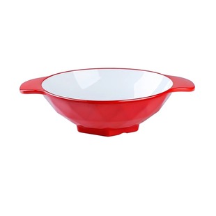 网红麻辣烫专用碗大碗双耳碗米线螺蛳粉碗商用冒菜盆密胺面碗面馆