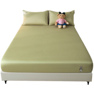 TeenieWeenie60S全棉贡缎床笠单件A类纯棉简约床垫保护套四季通用