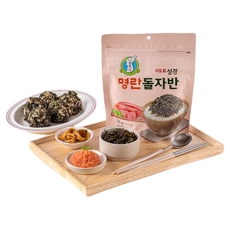 韩国直发明太鱼籽拌饭紫菜碎70g