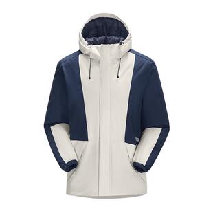 骆驼夹棉冲锋衣男女夹克硬壳外套防风防水进藏旅游保暖棉服登山服