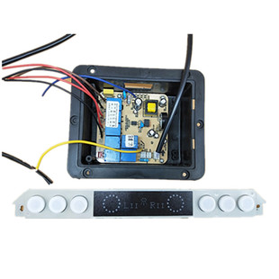 抽吸油烟机配件双电机触摸六键感应电动门升降开关控制板通用方舟