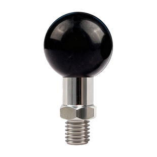 不锈钢材质正牙M10球头M8M6螺纹底坐手机支架配件GSX250仿赛适用