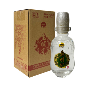 安徽老明光小酒绵柔浓香型白酒40度150ml盒装纯粮酒正品收藏摆柜