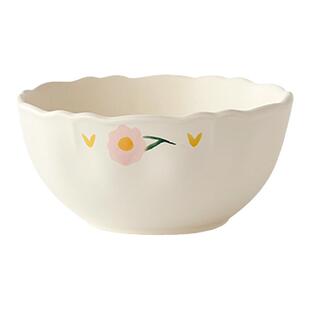 花卉碗碟套装碗盘一人食餐具陶瓷饭碗家用2026新款碗筷高颜值盘子