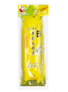 寿司好搭档脆嫩酸甜日式萝卜条