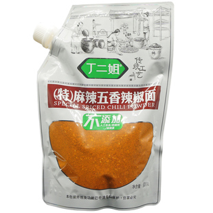贵州特产丁二姐贵阳烙锅烧烤辣椒面专用香辣烤小豆腐毕节大方烧烤