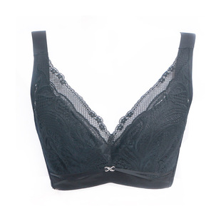 大胸显小新品爱戴内衣超薄透气记忆软钢圈收副乳经络调理文胸6554