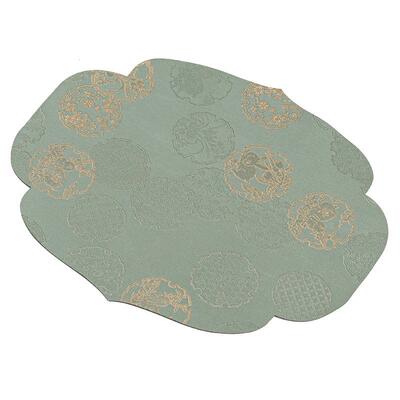 双面刺绣小尺寸功夫道茶垫中式