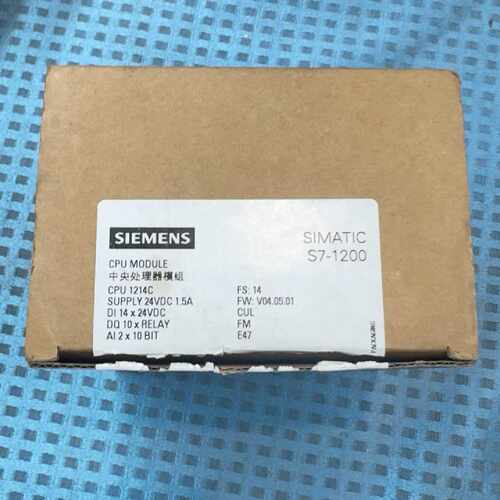 询价-SIMATIC S7-1200 CPU模块，型号6ES