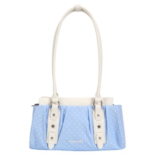 VANWALK糯米团 小众大容量波点腋下单肩托特包女通勤休闲手提包包