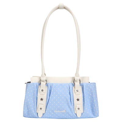 VANWALK/出走女款休闲波点单肩包