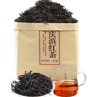 1000g大份量顶普茶叶红茶散装 云南凤庆滇红工夫红茶深山荒山古树