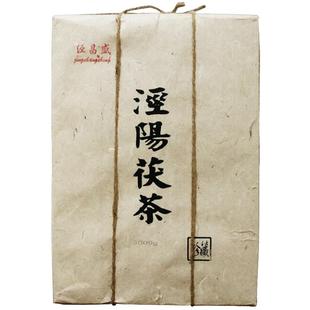 泾阳茯茶6斤装陕西老字号特产官茶古法金花伏砖茶礼盒装黑茶手筑