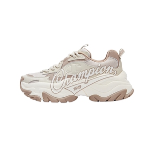 Champion冠军官方正品千层鞋老爹鞋女鞋春季厚底增高休闲运动鞋