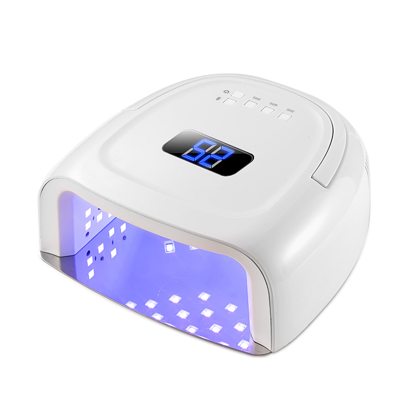充電美甲燈速干不黑手烤燈無線蓄電光療機(jī)uvled膠擺攤穿戴甲照燈