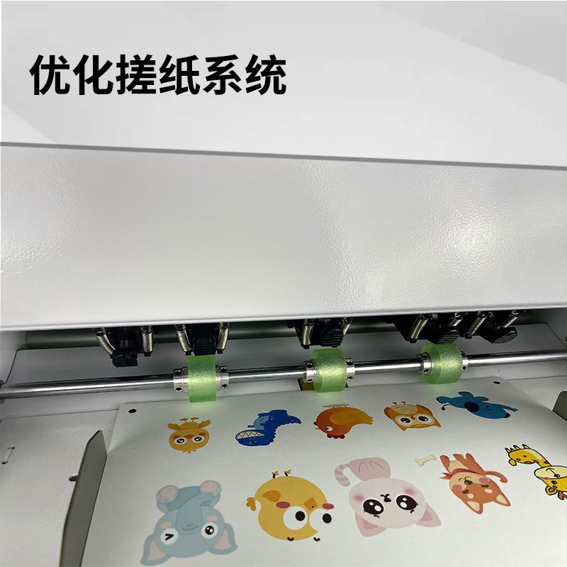 彩德 KWD-350 小型桌面异形卡贴不干胶模切机