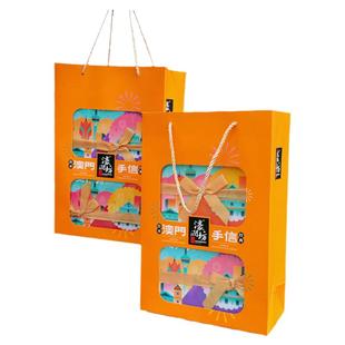 濠润坊澳门手信素食杏仁饼澳门风味下午茶糕点心零食送礼伴手礼盒