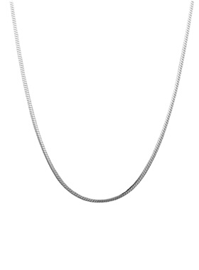 EGOACC极简光面立体蛇骨链