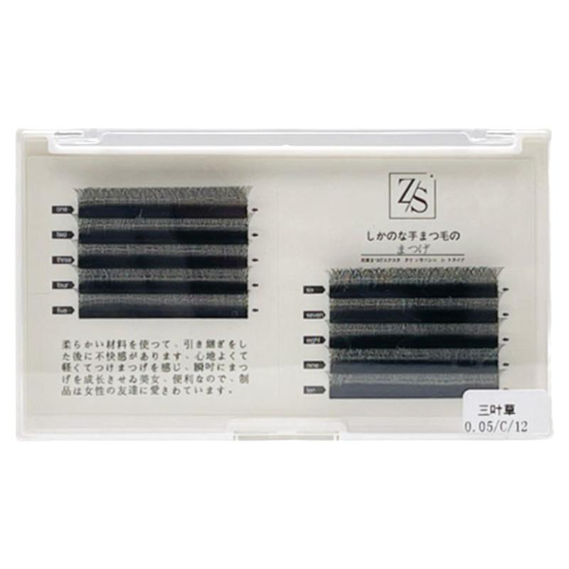 3D0.05一秒开花超软三叶草yy型混合装美睫店专用不散跟嫁接眼睫毛