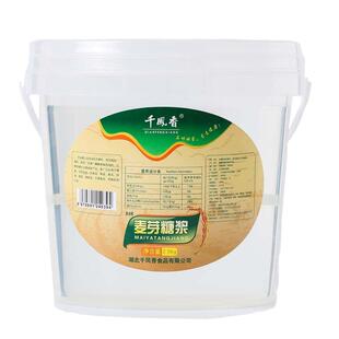 千凤香麦芽糖浆2.5kg烘焙专用商用75度透明水怡食品级玉米糖浆稀