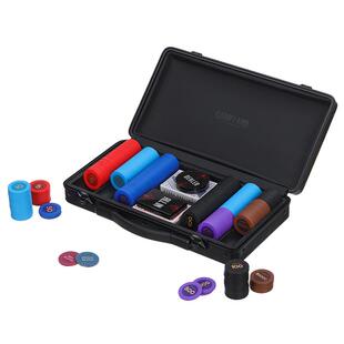 游戏大陆Magic德州扑克筹码套装 43mm专业麻将币黏土棋牌专用德扑