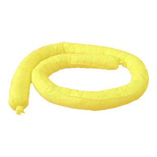 围油栏吸液索化学危险品地面黄色吸油索吸酸碱吸附棉条液体油围栏