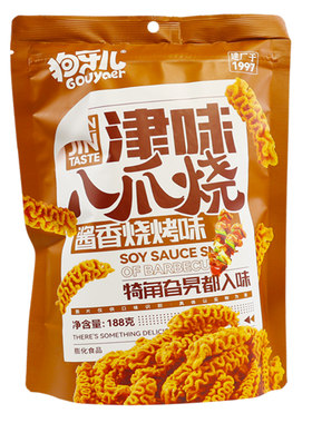 狗牙儿津味八爪烧大包酥脆膨化