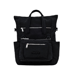 Desigual【Voyager旅行者】尼龙多袋双肩手提单肩包女