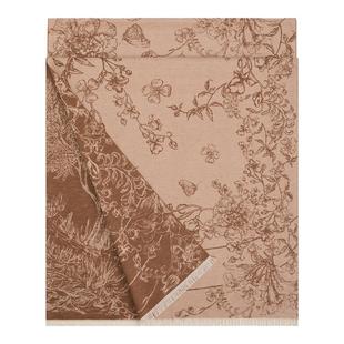 【新年礼物】万事利新款桑蚕丝围巾送妈妈拉绒披肩送礼保暖花间序